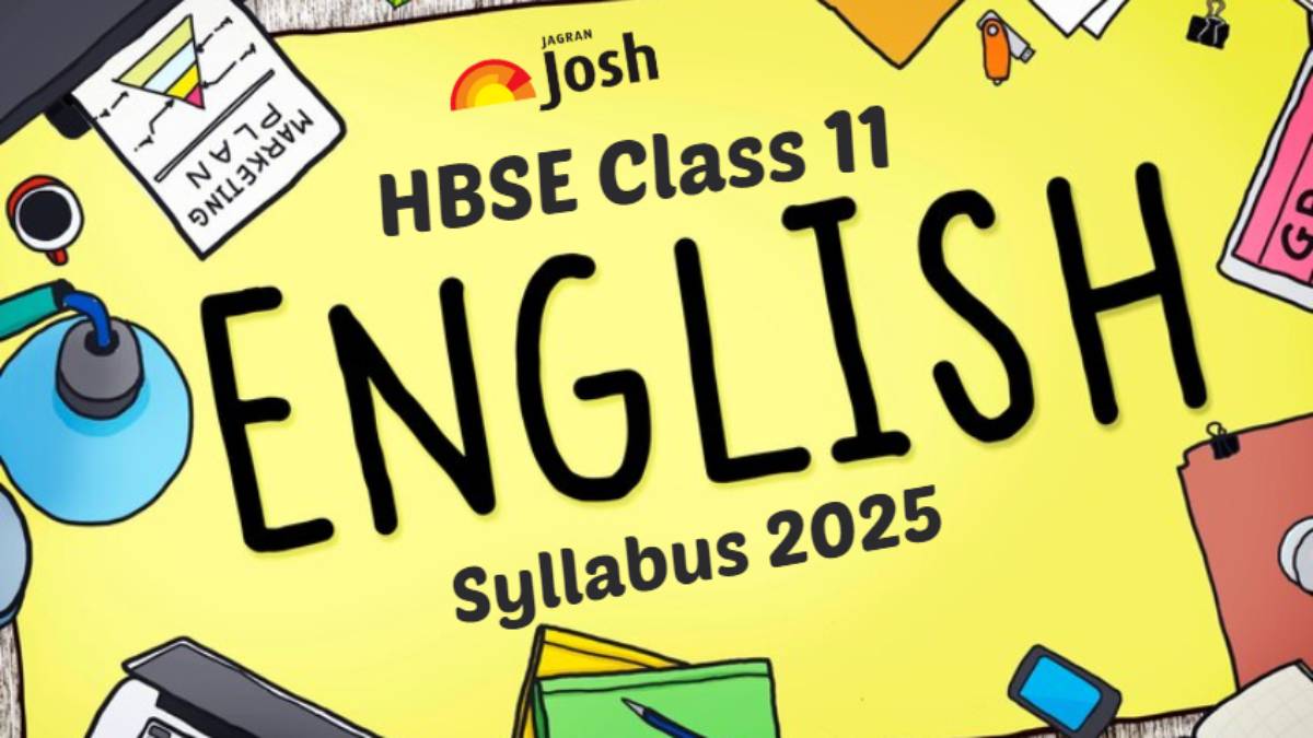 HBSE 11th English Syllabus 2025: Download Haryana Board Class 11 English Syllabus 2024-2025 PDF Here