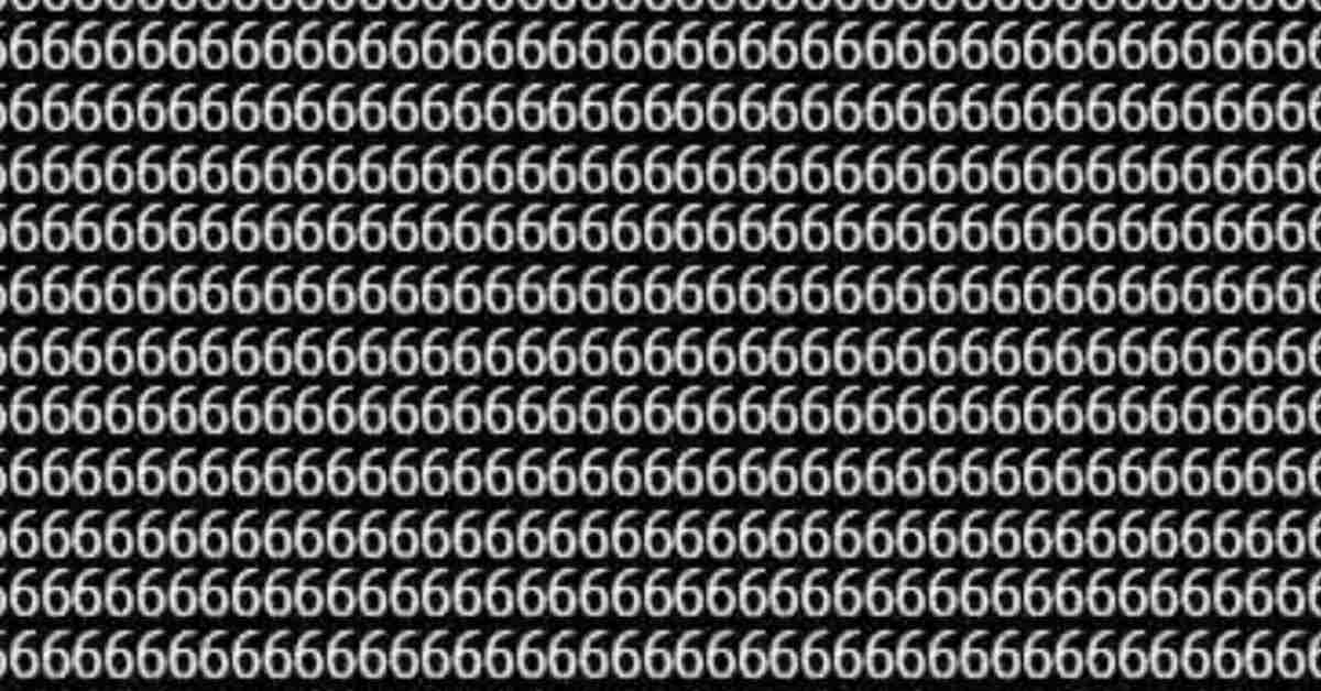Brain Teaser: Can You Spot the Imposter "9"? A Brain Teaser to Test Your Focus