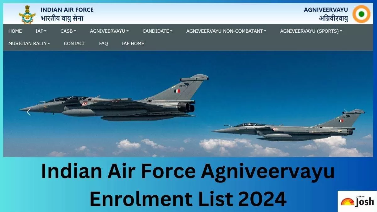 Get the Direct Link to Download IAF Agniveervayu Enrolment List 2024 PDF here.