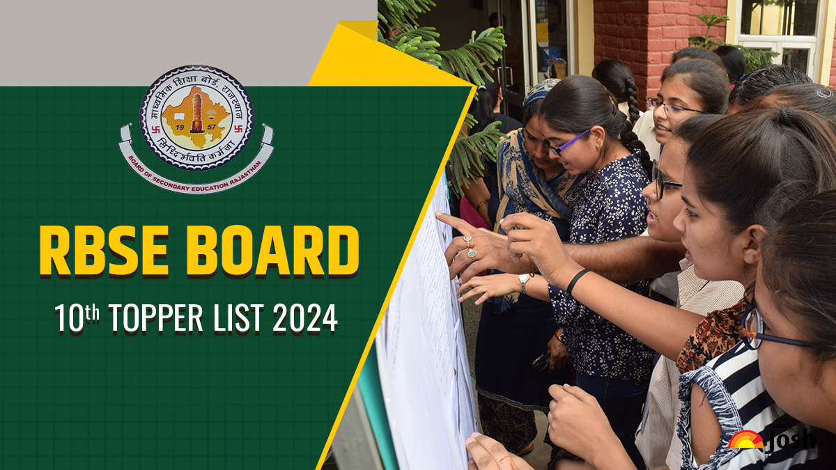 RBSE 10th Toppers List 2024: Check Rajasthan Board Class 10 Toppers Name, Marks, District-wise Details Here