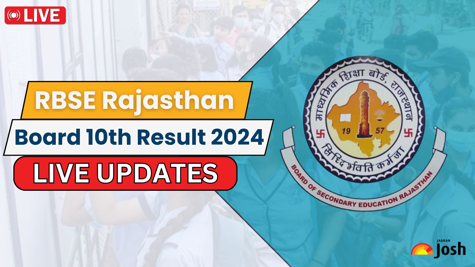 [CHECK ONLINE] RBSE 10th Result 2024 LIVE BSER Rajasthan Ajmer Board