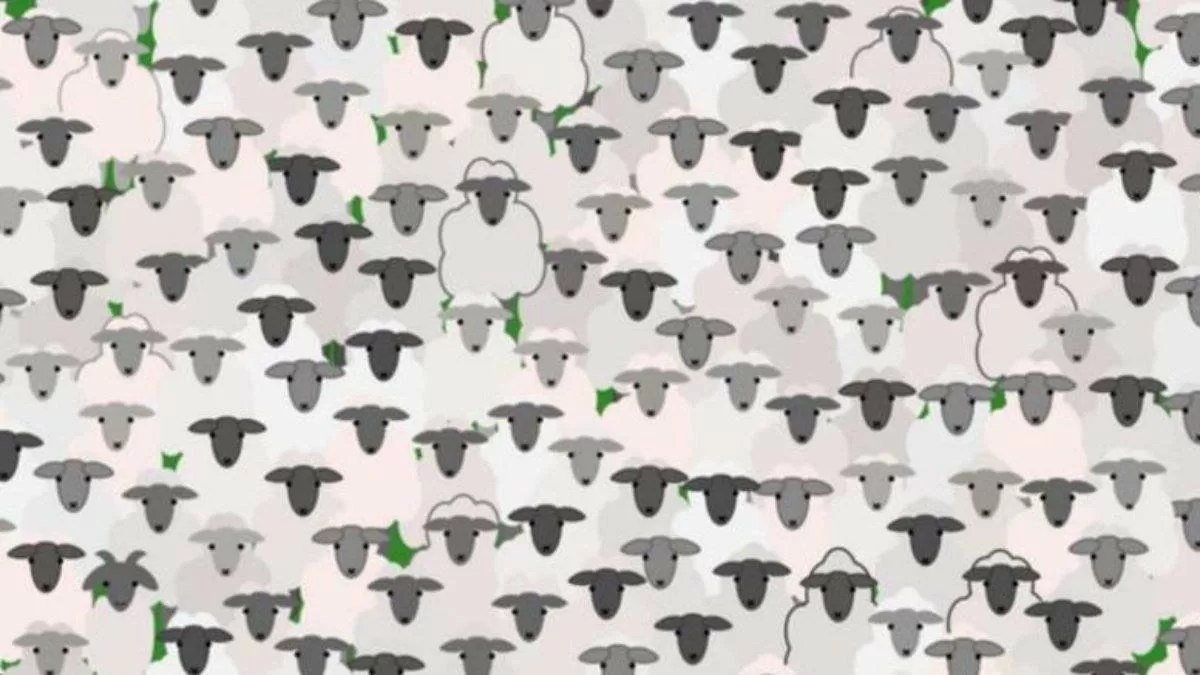 Can you spot the goat hidden in this optical illusion challenge?
