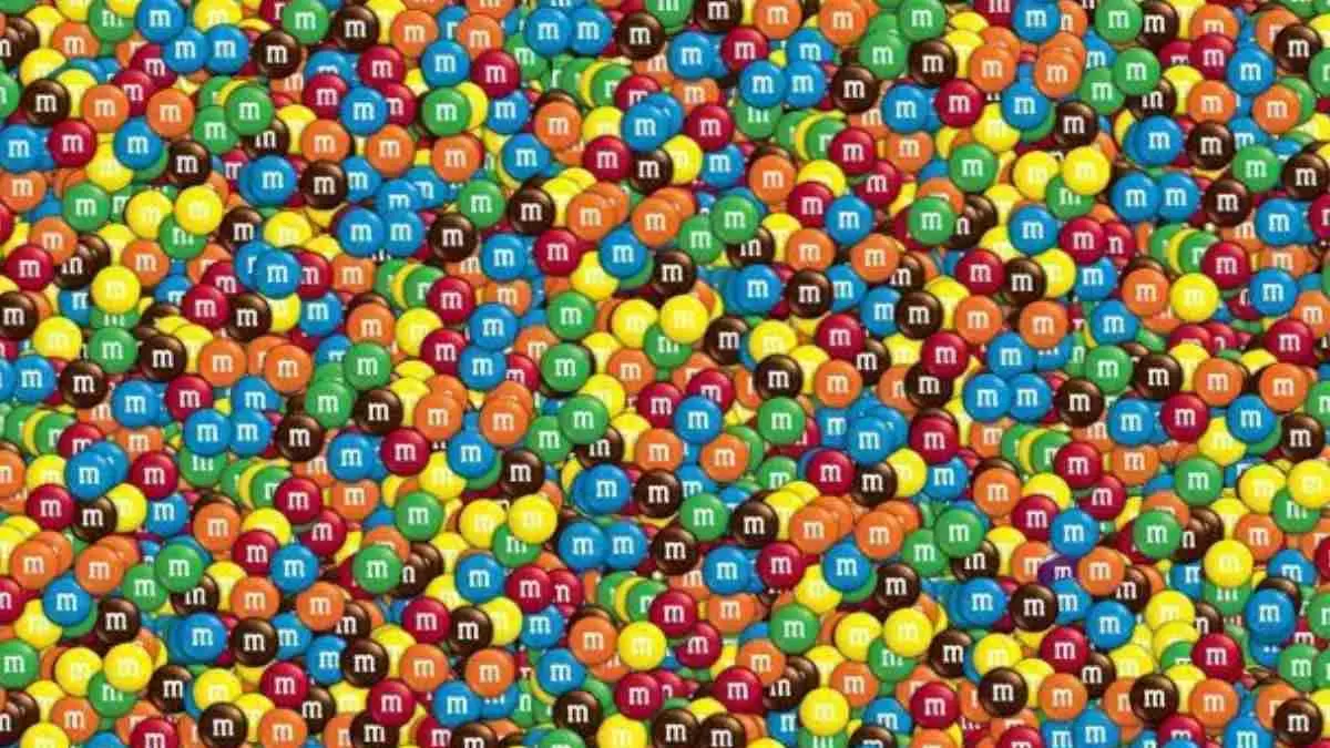 Can you spot the purple candy hidden in this optical illusion challenge?