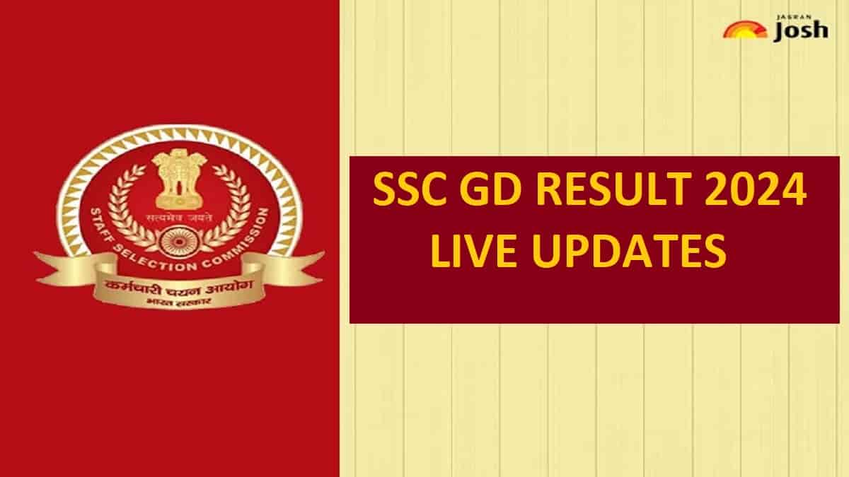 SSC GD Result 2024 Live Update Direct Link to Constable Results Soon