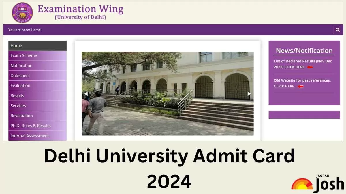 Get the direct link to download the DU Admit Card 2024 PDF here.