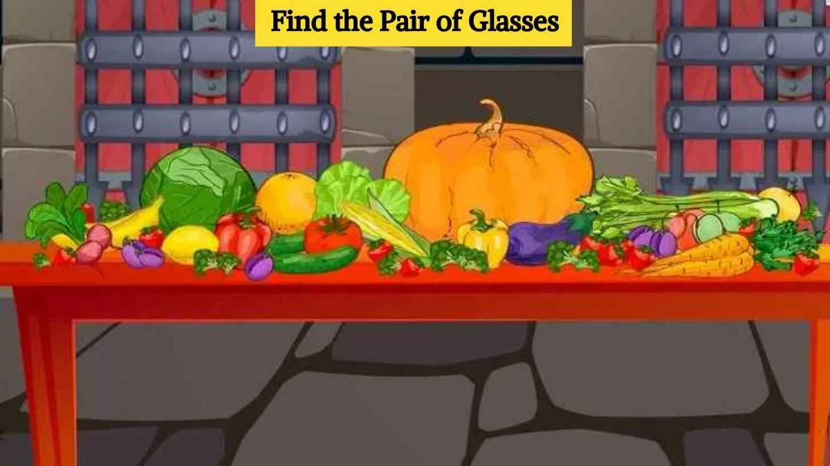 Find the pair of glasses