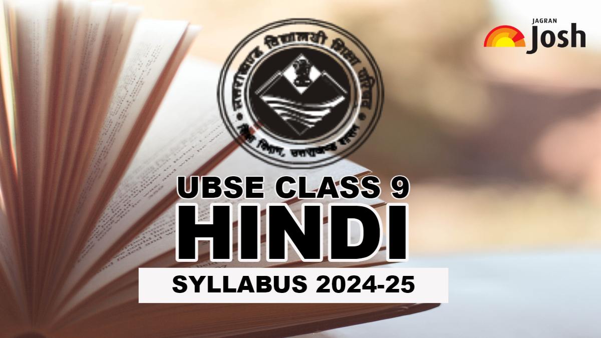 UK Board Class 9 Hindi Syllabus 2024-25: Download UBSE Syllabus PDF