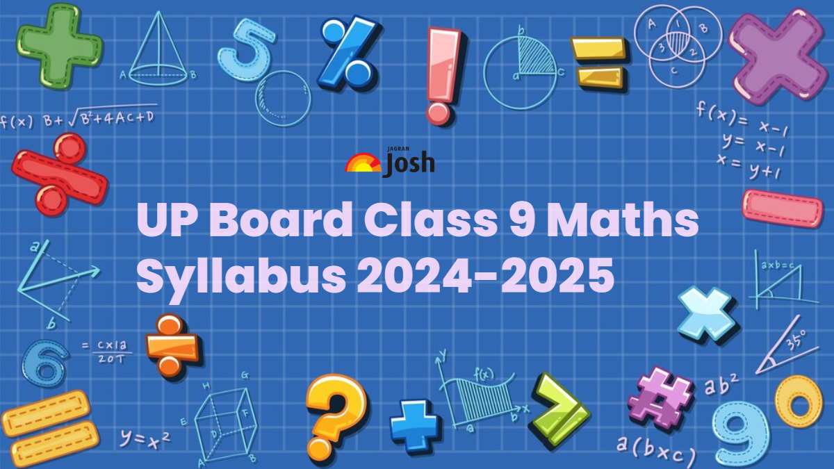 UP Board Class 9th Maths Syllabus 2025: Download UP Board Class 9 ...