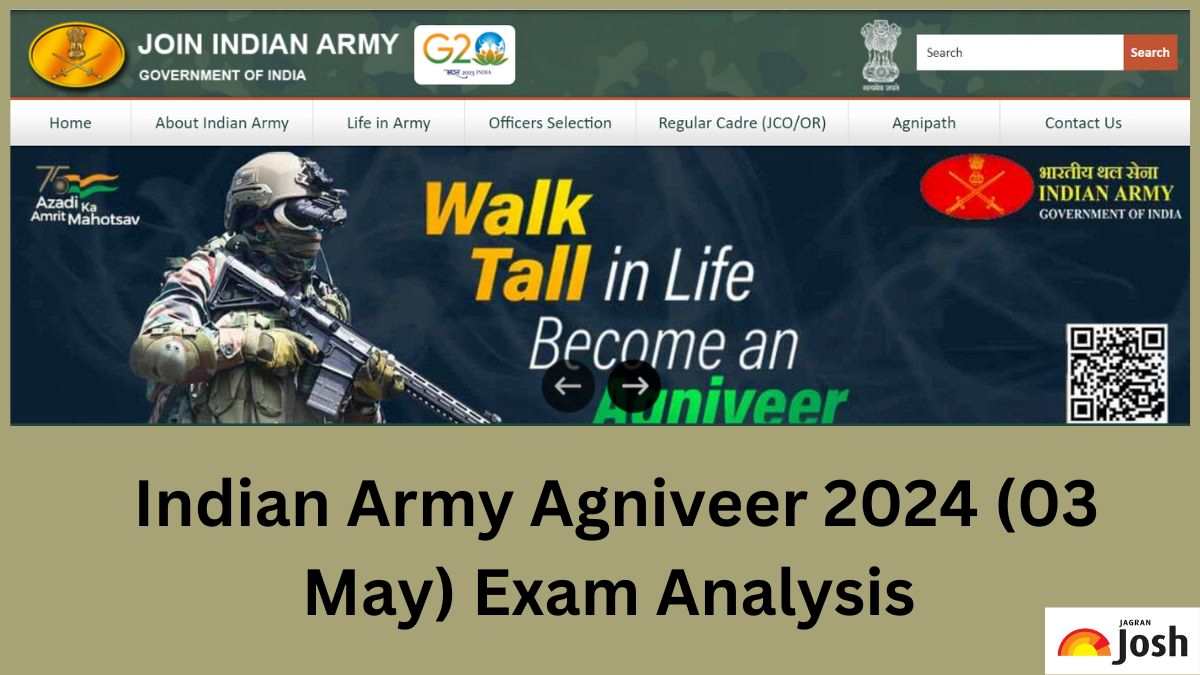 Indian Army Agniveer Clerk and SKT Exam Analysis 2024 (May 03): Paper Review, Difficulty Level, Questions Asked