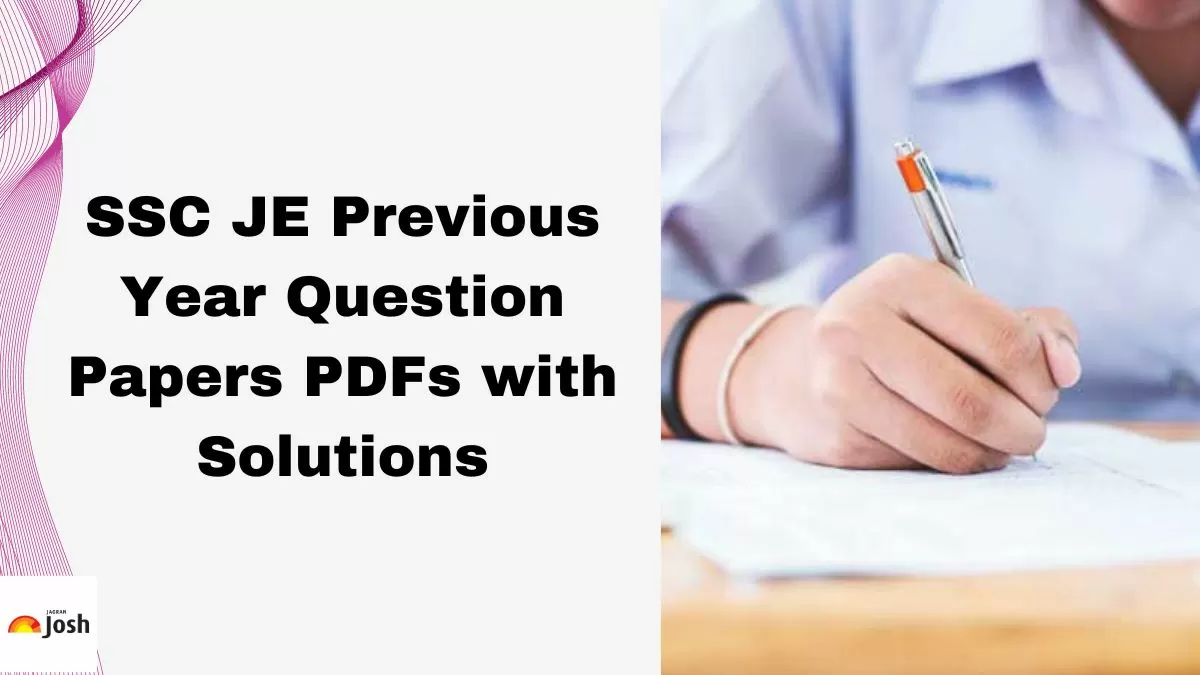 Find the direct link to download SSC Junior Engineer Previous Year Question Paper PDFs here.