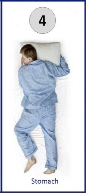 sleeping on stomach personality traits