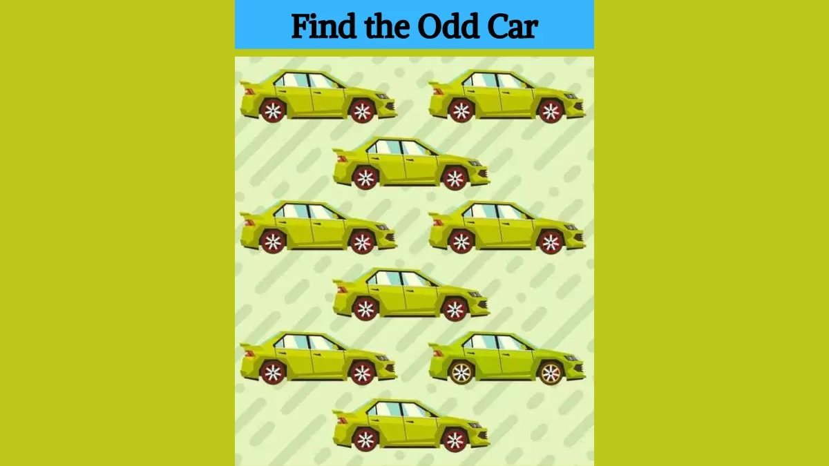 Find the odd car