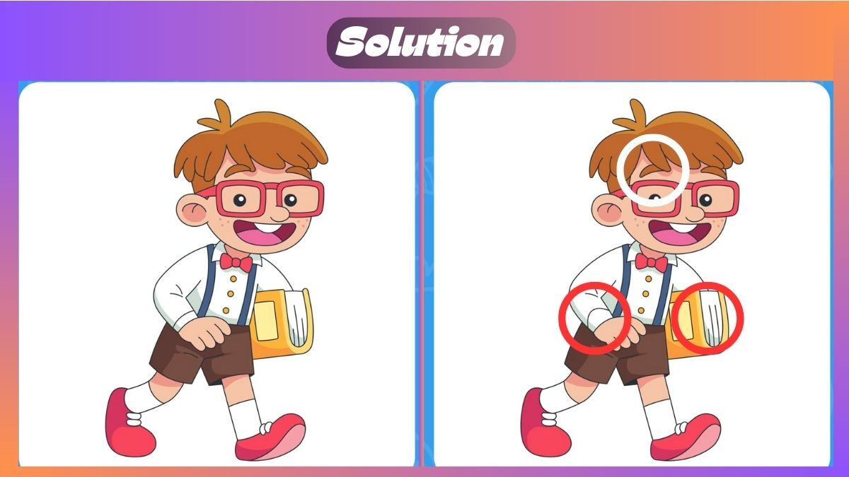 Find 3 Differences In 23 Seconds In Nerdy Student Scene