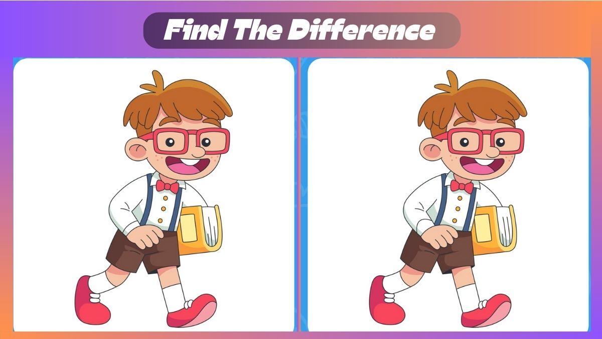 Find 3 Differences Within This Nerdy Student In 23 Seconds