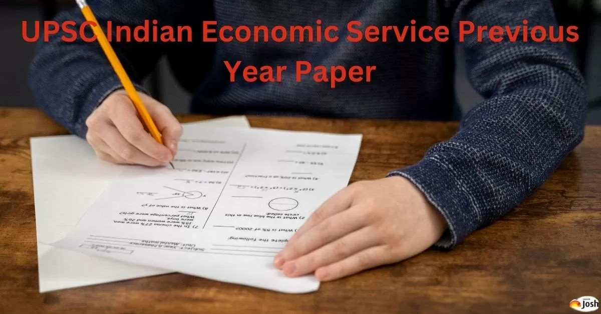 UPSC IES Previous Year Paper