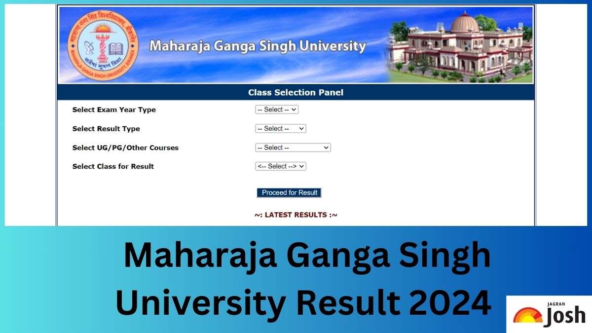 MGSU Result 2024 OUT at mgsubikaner.ac.in, Direct Link to Download UG ...