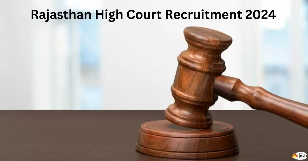 Rajasthan High Court Recruitment 2024