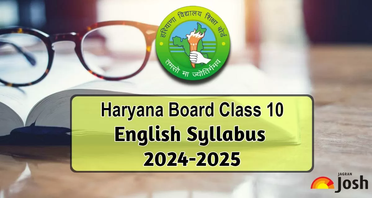 HBSE Class 10 English Syllabus 2024-2025 