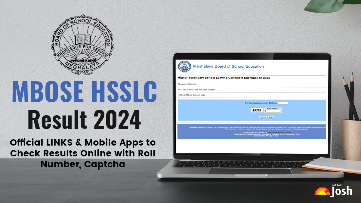 megresults.nic.in, mbose.in Result 2024: Official LINKS and Mobile Apps to Check Meghalaya Class 12 Results Online with Roll Number, Captcha