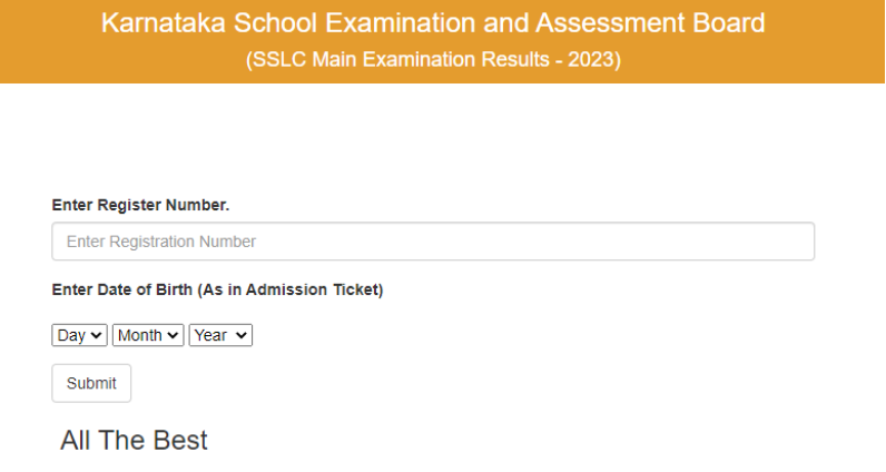 SSLC Result 2024 Karnataka