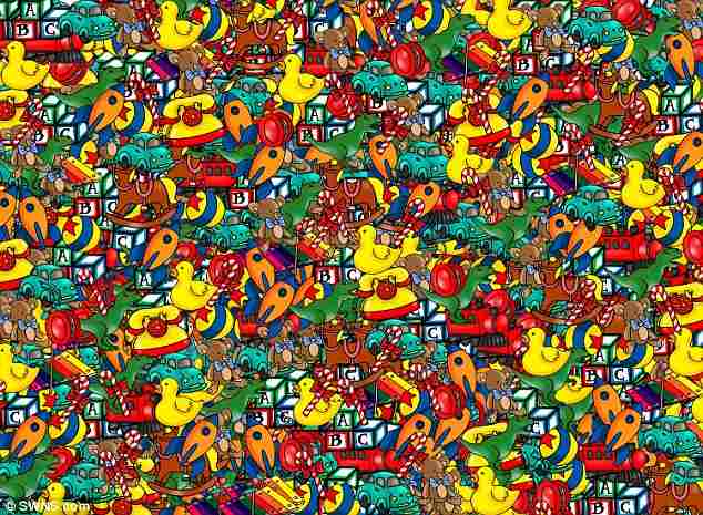 find doll in the picture