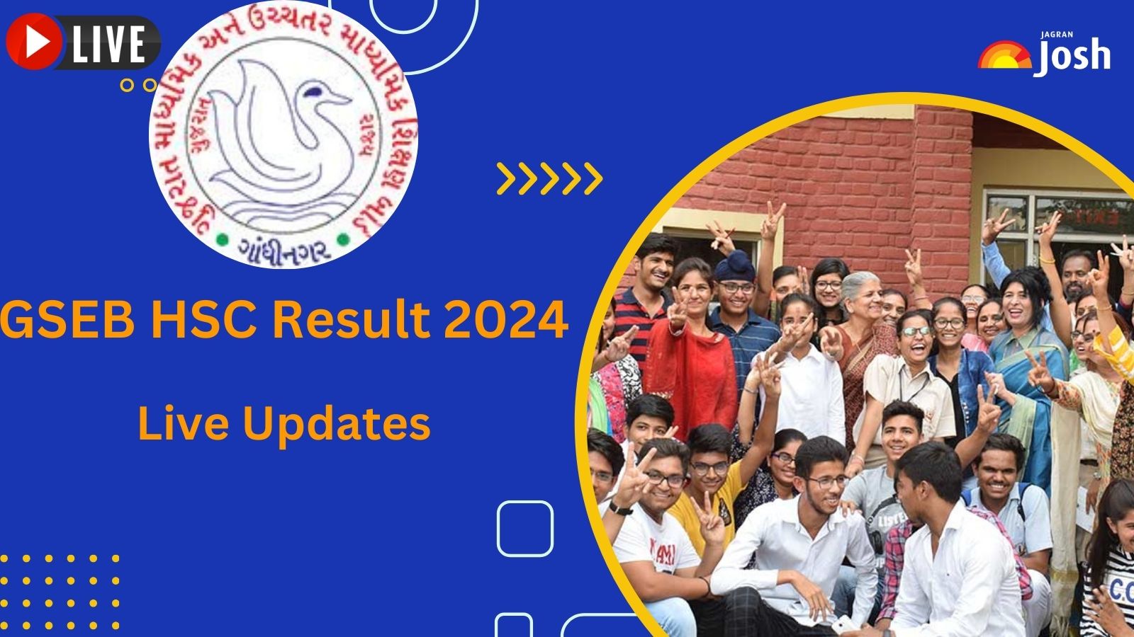 (DECLARED) GSEB HSC Result 2024 LIVE Gujarat 12th Class Science