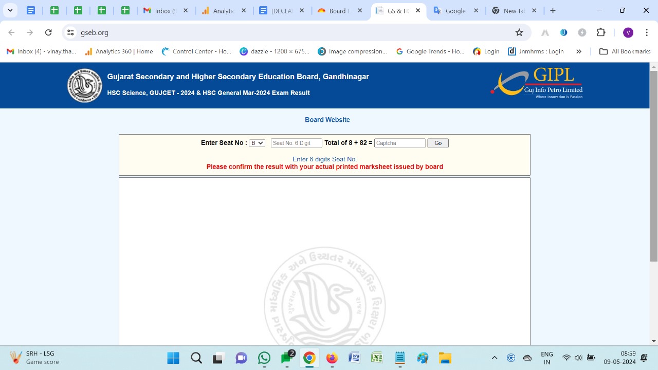 [Official] GSEB HSC Result 2024 OUT Check Gujarat Board 12th, GUJCET