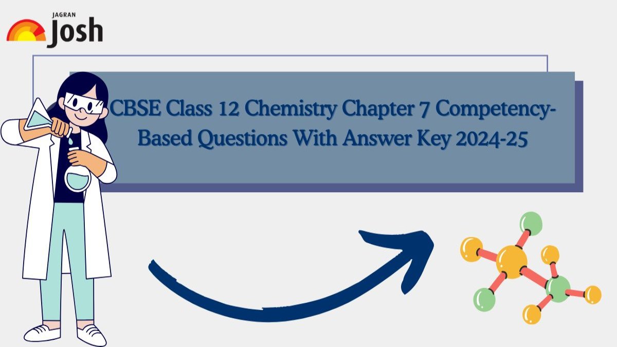 CBSE Class 12 Chemistry Chapter 7 Competency-Based Questions With Answer Key 2024-25: Download FREE PDF!