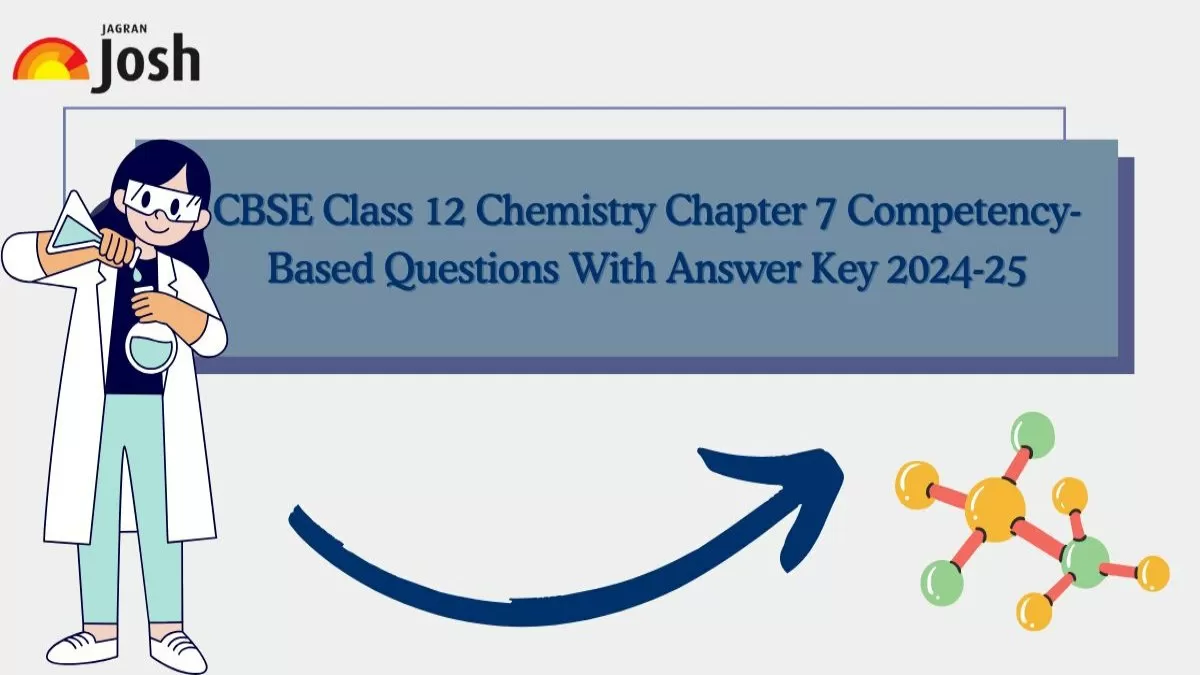 CBSE Class 12 Chemistry Chapter 7 Competency-Based Questions With Answer Key 2024-25