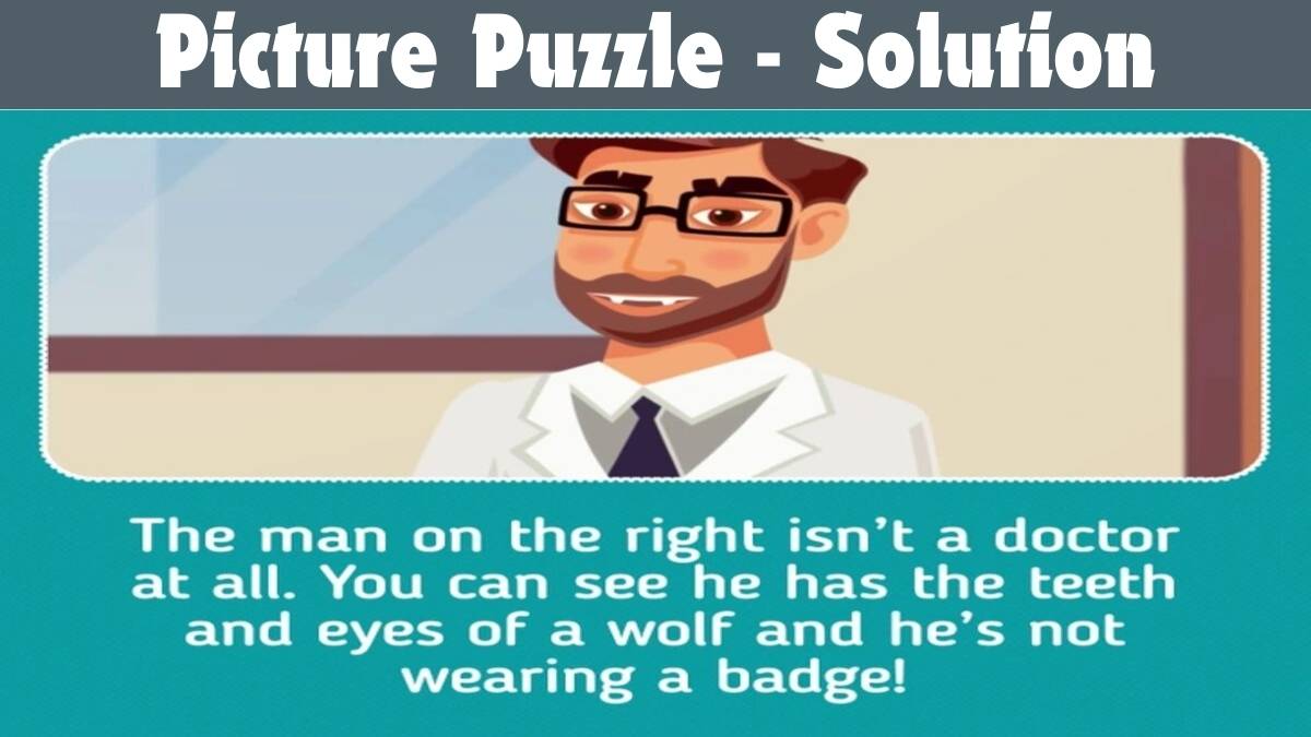 Picture Puzzle IQ Test: Find Who is the Fake Doctor in 5 Seconds – Only for the Top 1% IQ!
