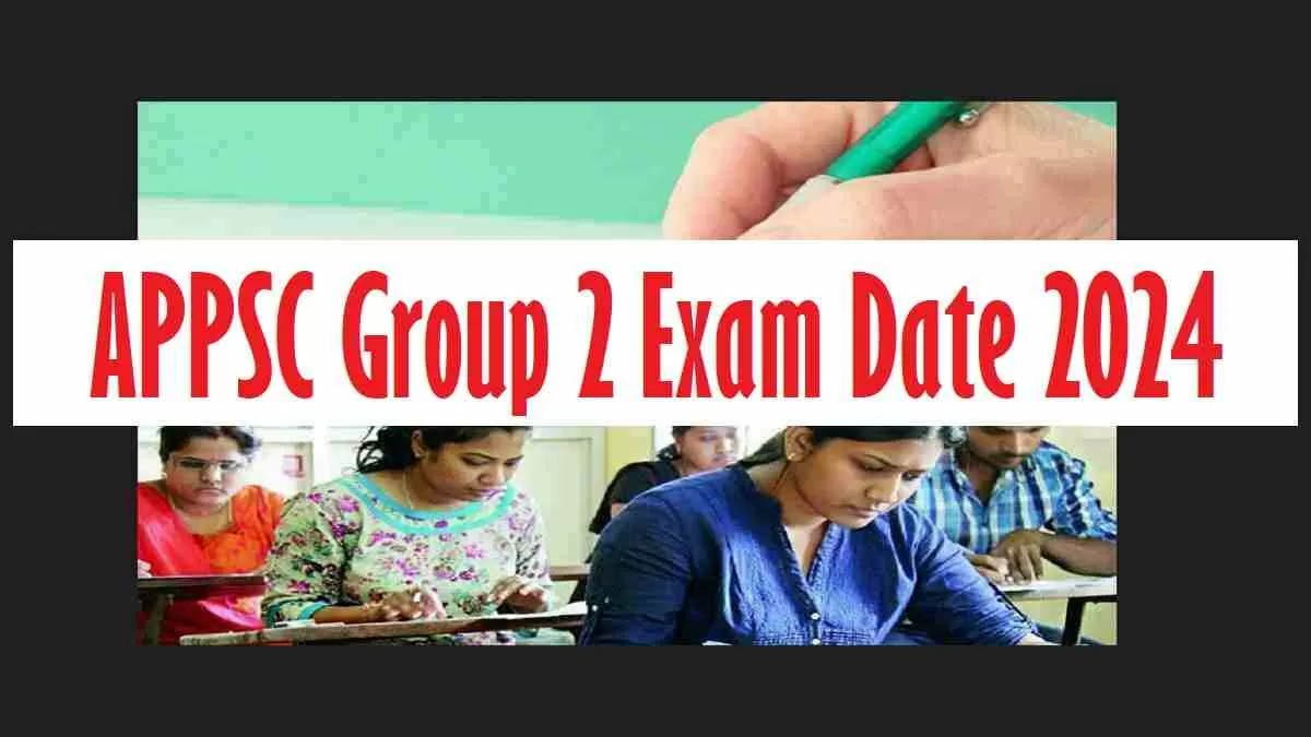 APPSC Group 2 Exam Date 2024