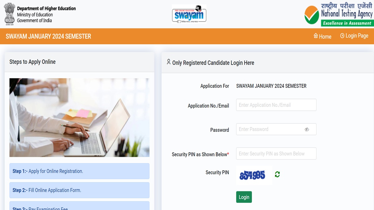 NTA SWAYAM Registration 2024 Deadline Extended, Apply Until November 4 ...