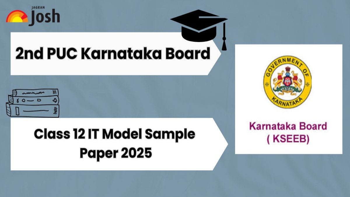 Karnataka 2nd PUC Information Technology Sample Paper 2025: Download FREE PDF For Last-Minute Revision! 
