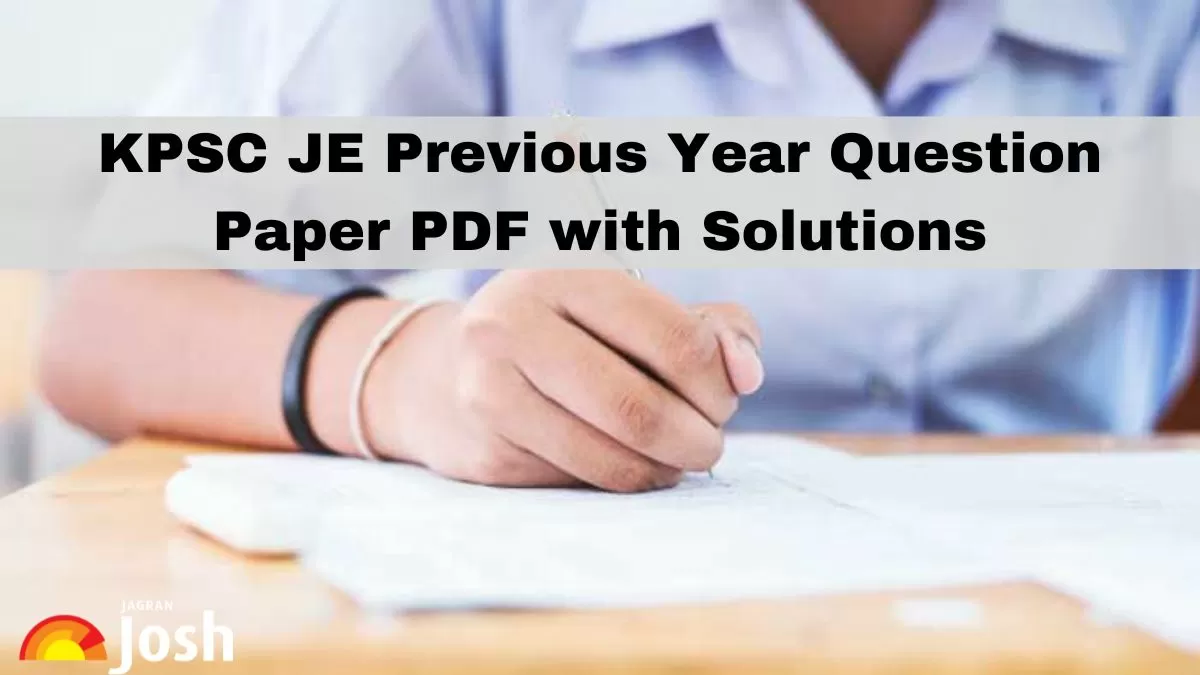Download KPSC JE Previous Year Question Papers with Solutions to boost your exam preparation.