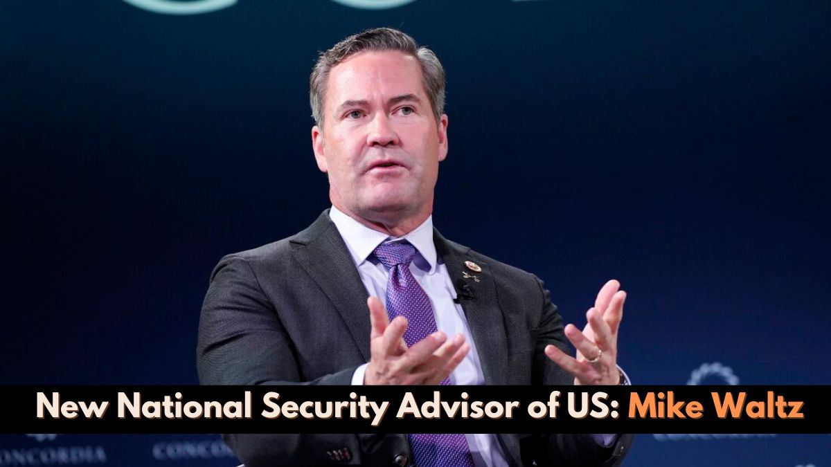 Trump Appoints Mike Waltz as New NSA: What This Means for India
