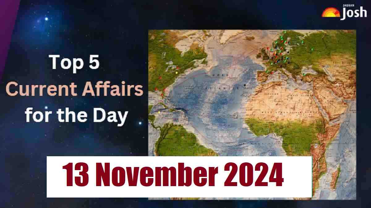 Top 5 Current Affairs of the Day for Govt. Jobs: 13 November 2024-Sea Vigil, AIIMS Darbhanga, IITF, WIPO, SATRC And Others 