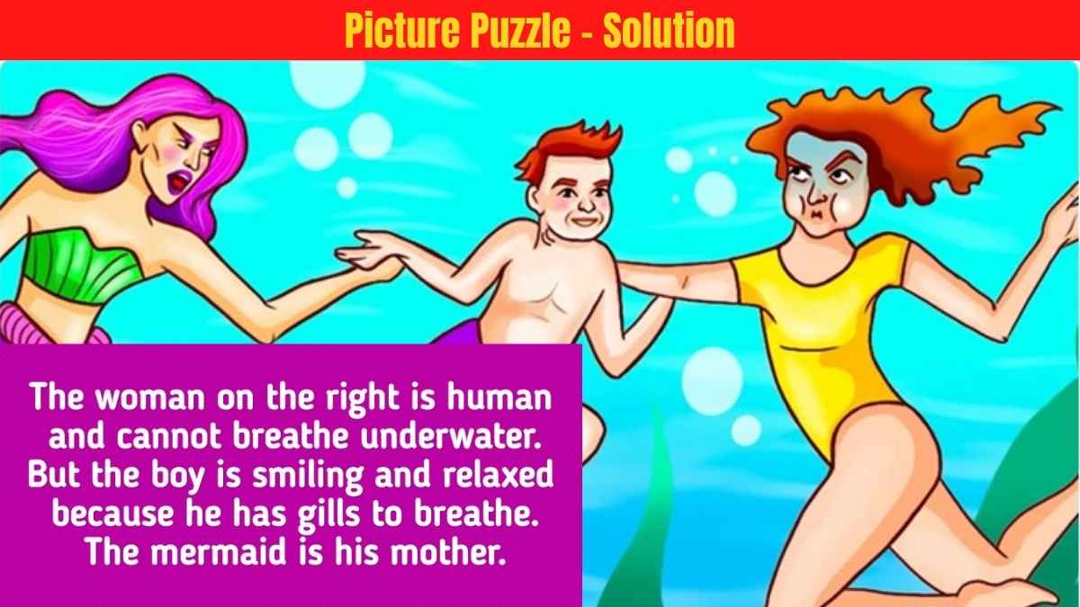 Picture Puzzle IQ Test: Spot the Mom in 10 Seconds - Only for High-IQ!