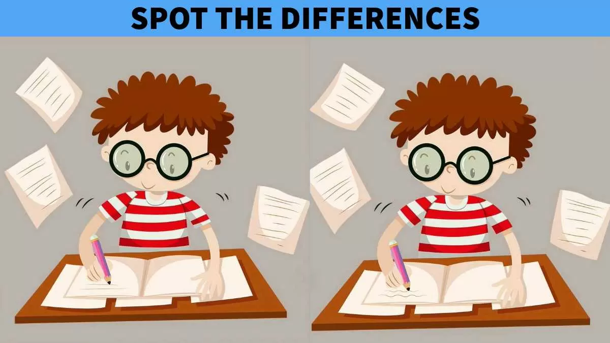 Spot 3 differences in 18 seconds