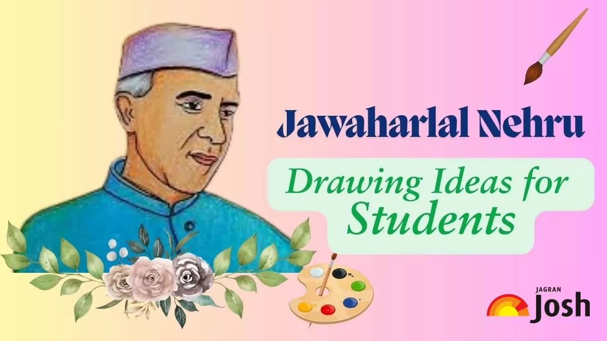   Easy and Unique Jawaharlal Nehru Drawing Drawing Ideas for Students and Kids
