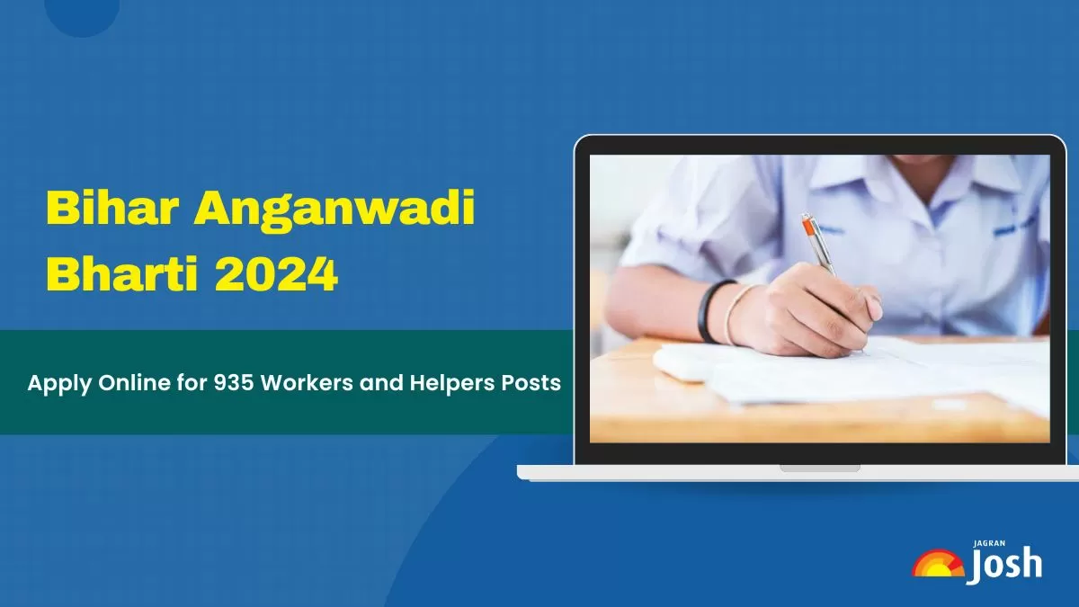 Bihar Anganwadi Recruitment 2024: Online Applications Open for 935 Posts at patna.nic.in