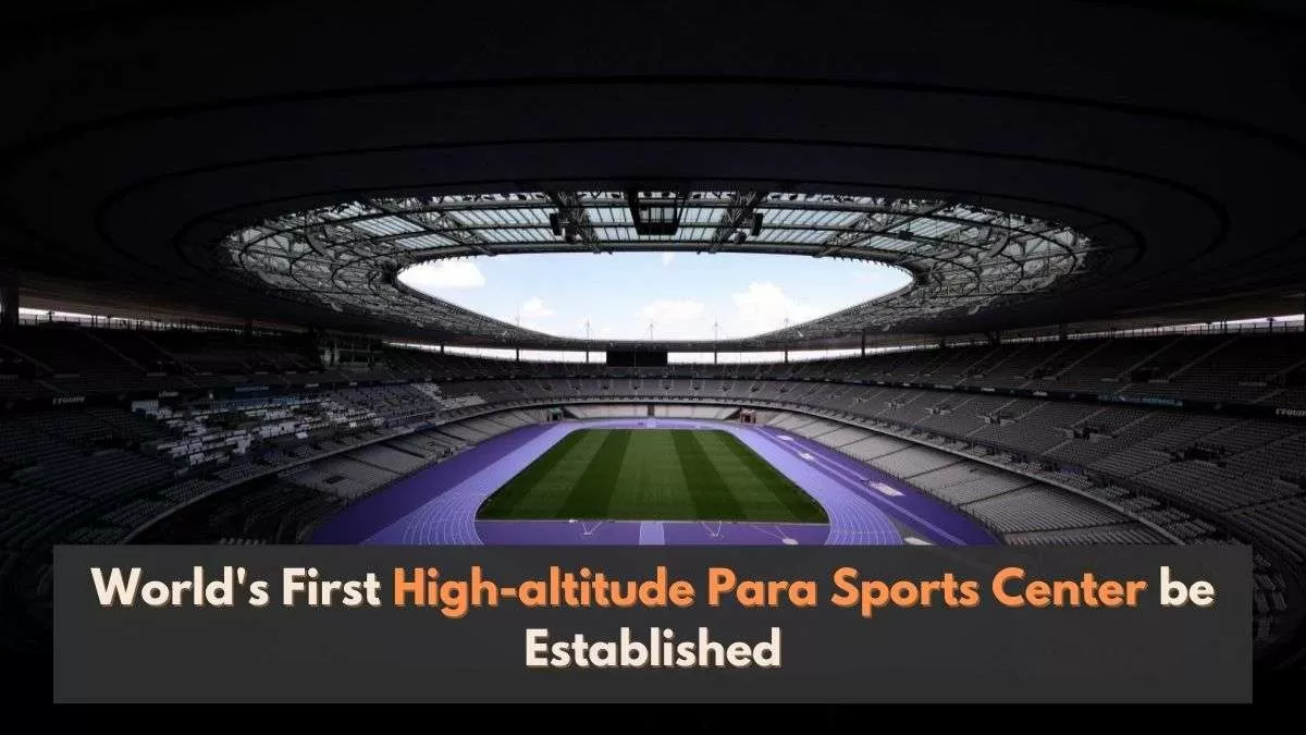 This landmark step will give a unique identity to Ladakh and enhance India’s presence in parasports.