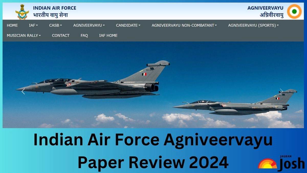 Indian Air Force Agniveer Exam Analysis 2024 (Nov 16): Check Difficulty Level, Questions Asked, Good Attempts