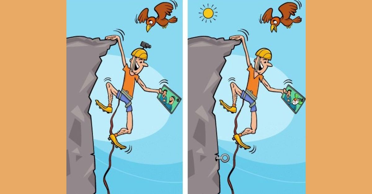 Spot the Difference: Think Your IQ Is High Enough? Try to Spot the 6 Differences in This Puzzle 