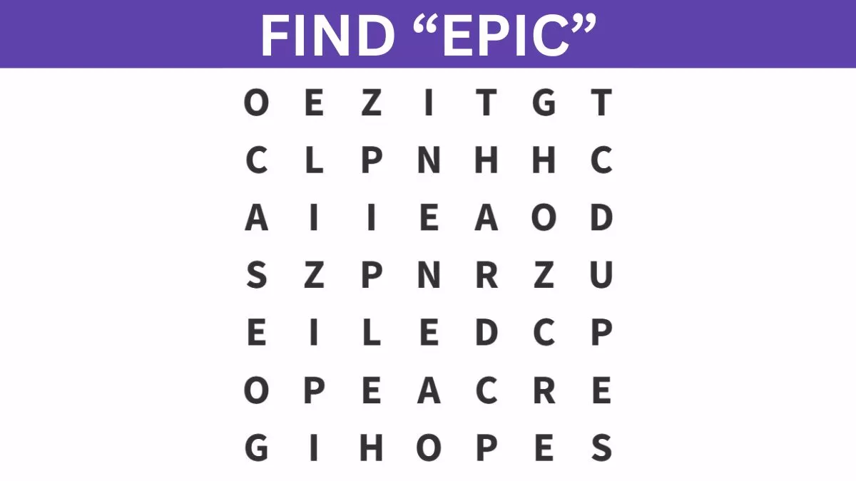 Find the word "epic"