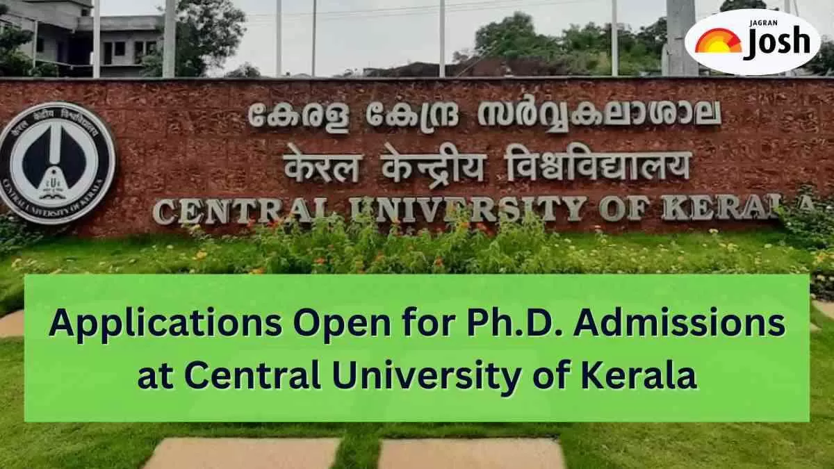 Applications Open for Ph.D. Admissions at Central University of Kerala
