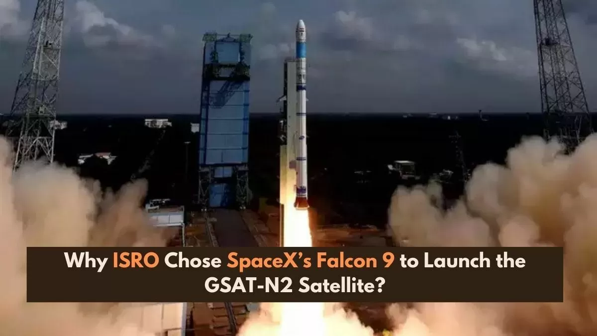 This is ISRO's first partnership with SpaceX for a satellite launch.