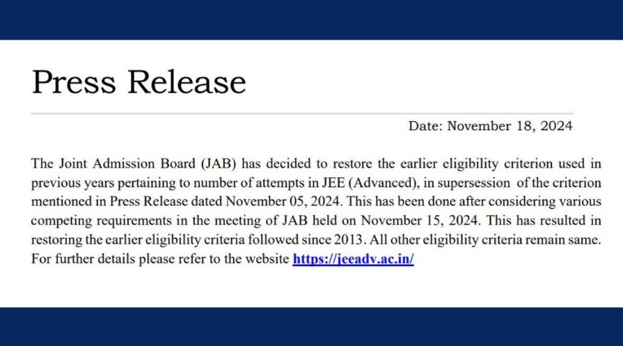jee advanced eligibility