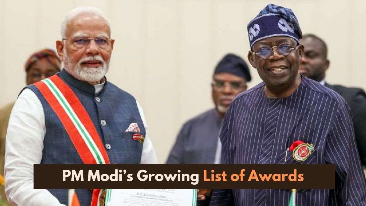 PM Modi’s Growing List of Awards: Awarded Nigeria's Second-Highest National Title