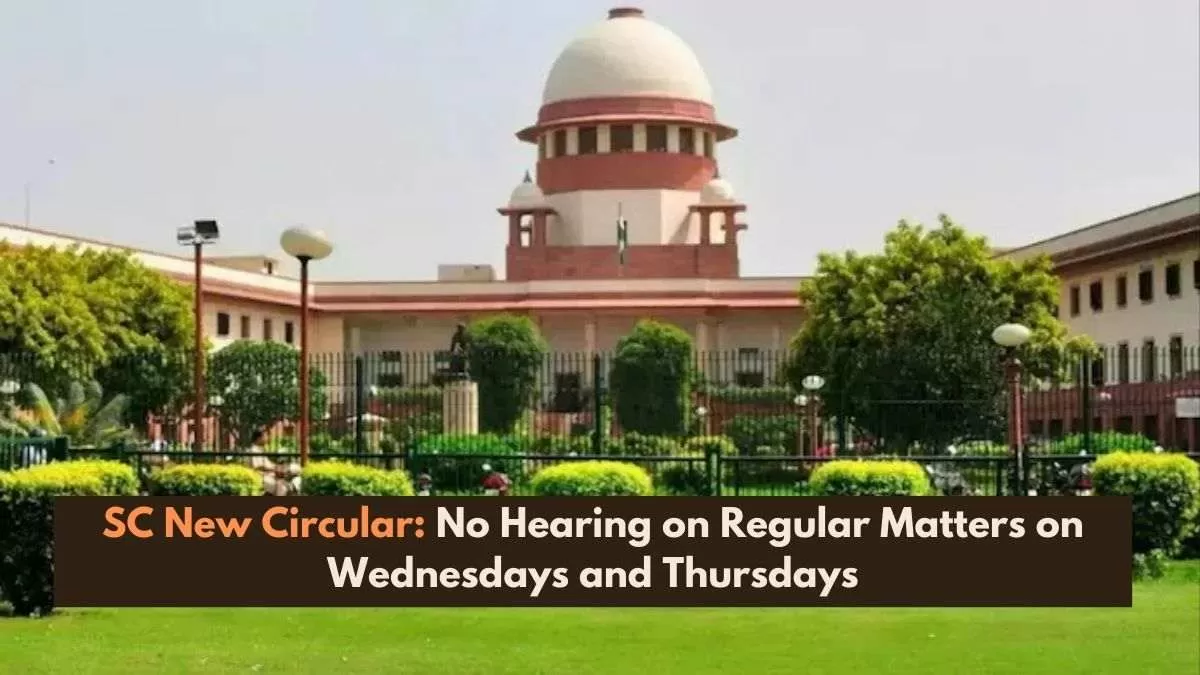 This change is the first major reform introduced by Chief Justice of India (CJI) Sanjiv Khanna.