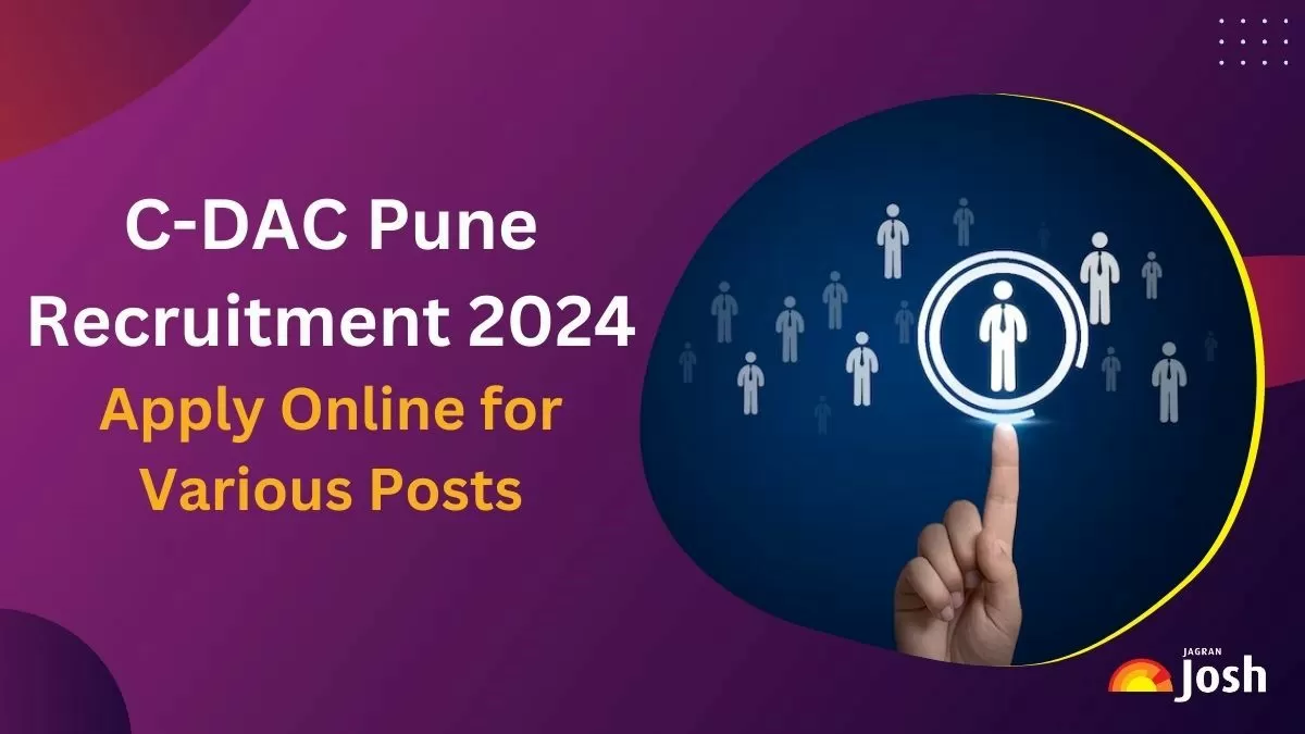 C-DAC Pune Recruitment 2024